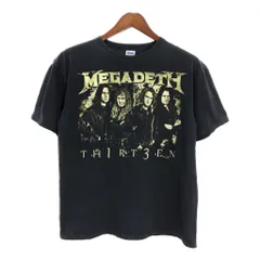 ☆好プリント‼️人気☆MEGADETH メガデス Tシャツ 黒 L GILDAN