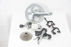 SHIMANO コンポ Tiagra4600 Alivio4000 ペダル付