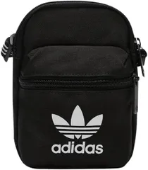 ☆【新品】adidas アディダス アディカラー フェスティバル バッグ IJ0765 ブラック 肩掛け シンプル ポシェット ショルダーバッグ スポーツ サコッシュ ライブ 鞄 ユニセックス