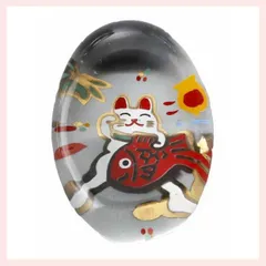 （５Ｐセット）硝子　猫箸置・鯛持　K5633　◎2セット目～大幅値引き対象商品　※ガラス細工,工芸,ファンシー,高級感,高品質,レトロモダン,かわいい,可愛い,窯,愛知,瀬戸,箸置き,ねこ,キャット,ユニーク,キュート,きれい,愛猫家,イラスト