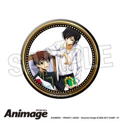 코드 기어스 반역의 루루슈 Animage 기라기라 캔 배지 vol.2 E 신품 정품 [PROOF]
