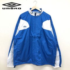 新品 UMBRO アンブロ ウインドブレーカー ジップアップ ナイロンジャケット サイズ：XL カラー：ROYAL (ブルー)