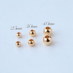 真鍮製 金アレ対応 24KGP ツルツル メタル ビーズ スペーサー チャーム モチーフ チャーム アクセサリーパーツ コネクター ペンダント 手芸 ハンドメイド