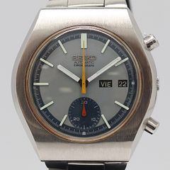 デッドストック級 セイコー 6139-8020 グレー文字盤 AT/自動巻 メンズ腕時計 2000000 NSK ABC16159 KTU