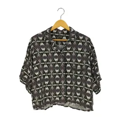 ペンドルトン PENDLETON 総柄 開襟 オープンカラー レーヨンシャツ レディース import：L のサムネイル