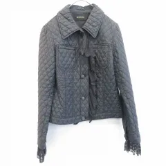 インゲボルグ INGEBORG キルティング ジャケット ブルゾン レース デザインボタン 897244i