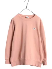 【お得なクーポン配布中!】 ノースフェイス クルーネック スウェット レディース L The North Face 裏起毛 アウトドア ワンポイント 茶タグ ワッペン トレーナー 薄手