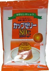 かんてんぱぱ カップゼリー オレンジ味（１００ｇＸ2袋）のサムネイル