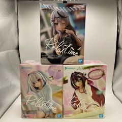 未開封　ホロライブ　3点セット　＃hololive IF　Relax time　沙花叉クロヱ　天音かなた　AZKi　プライズ　フィギュア　バンダイ　バンダイナムコ　バンプレスト