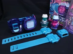 ■美品■ 仮面ライダーリバイス DXリバイスドライバー 変身ベルト おもちゃ 玩具 キッズ ブルー系×パープル系×マルチカラー DJ3933