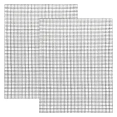 【在庫処分】建築用ネットA4サイズ2枚セット 防虫ネット家庭用 防鼠 錆びない 耐高温 平織金網換気耐食 20メッシュ高硬度濾過網 網目1mm ステンレスメッシュ YFFSFDC