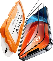iphone 14/13/13pro 用 ガラスフィルム 【米軍規格航空材料&革新的なガイド枠