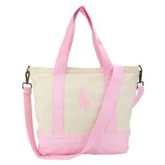 新品 ポロ ラルフローレン POLO RALPH LAUREN トートバッグ コットンキャンバス トート