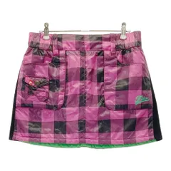 サイズ：M FILA GOLF フィラゴルフ  中綿 リバーシブルスカート チェック柄 ピンク系 [240101451188] ゴルフウェア レディース ストスト