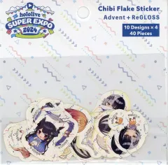 【中古】シール・ステッカー Advent+ReGLOSS ミニキャラフレークシール 「バーチャルYouTuber ホロライブ hololive SUPER EXPO 2024」