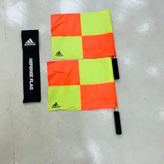 adidas サッカー 審判用 フラッグ 2本セット adidas サッカー 審判用 フラッグ 2本セット adidas サッカー