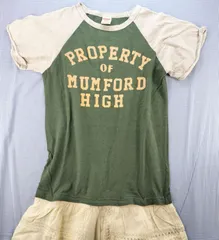 デニムダンガリー DENIM DUNGAREE ワンピース 半袖 2WAY 160cm 子供服 中古