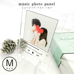 フォトパネル ミュージックスクリーン 【Mサイズ】 写真立て Music 音楽