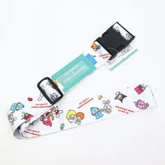 サンリオキャラクターズ × SWIMMER(スイマー) スーツケースベルト (ホワイト) 旅行 Sanrioのサムネイル
