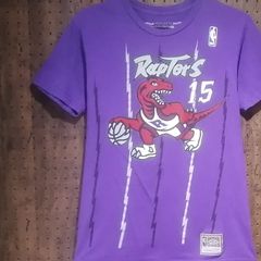 Mitchell & Ness ミッチェルアンドネス　NBA「RapTors 15 / CARTER  15」両面プリントＴシャツ　サイズＳ