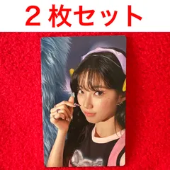 LE SSERAFIM Crazy JP Ver. カズハ ソロジャケット 封入 トレカ 2枚セット ② 痛バ用