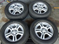 2310-307　weds JOKER　アルミホイール＆スタッドレスタイヤ　185/70R14　2020年　4本セット