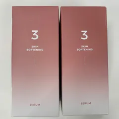 W1228 numbuzin ナンバーズイン No.3 Skin Softening Serum すべすべキメケアセラム ＜美容液＞ 50ml 計2点セット 使用期限:20260419