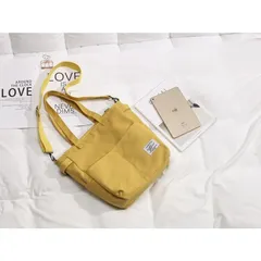 ショルダーバッグ レディース 斜めがけバッグ 大きめ ファスナー 軽い カバン トートバッグ 大容量 軽量 ポケット多い 帆布 3way