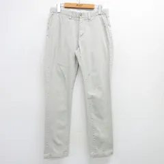 W31/古着 ラルフローレン ブランド パンツ メンズ コットン 薄ベージュ カーキ 25jul07 中古 ボトムス ロング