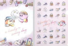 【中古】クリアファイル KIRBY sunny day A4クリアファイル2枚セット 「星のカービィ×マルイ ポップアップショップ HELLO!SPRING!」