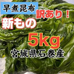 早煮昆布　塩蔵　宮城県石巻産　訳あり品