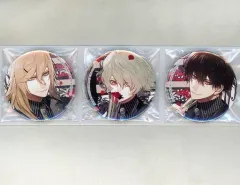 【中古】バッジ・ピンズ(キャラクター) [単品] 柳愛時＆笹塚尊＆白石景之 缶バッジ3個セット 「PS Vitaソフト Collar×Malice アニメイト限定セット」 同梱特典