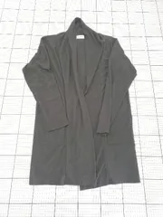 ◇ ⊇ JUNRed ジュンレッド ボタンレス 長袖 ニット カーディガン サイズM ブラック系 メンズ E  【1508270000694】のサムネイル