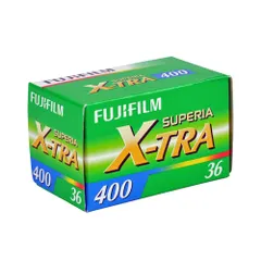 富士フイルム(FUJIFILM) 35mmカラーネガフイルム フジカラー SUPERIA X-TRA ISO感度400 36枚撮 単品 135 SP400X EC EU 36EX 1 [ISO感度400]