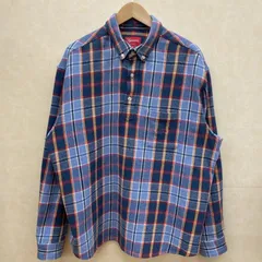 Supreme シュプリーム シャツ、ブラウス 長袖 23SS Pullover Plaid Flannel Shirt プルオーバー プレイド フランネル シャツのサムネイル