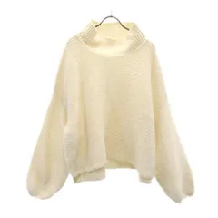 ニコアンド ウールブレンド 長袖 セーター 4 ホワイト系 niko and... ニット レディース 古着 【231210】