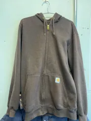 Carhartt(カーハート) 裏起毛 フード付き ジップアップパーカー 出品