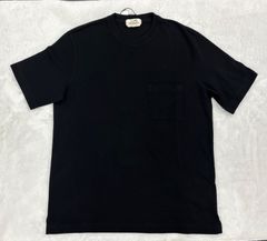 HERMES 鹿の子 Tシャツ ブラック - メルカリ