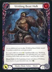 【中古】Flesh and Blood MON130[R]：Writhing Beast Hulk (2)
