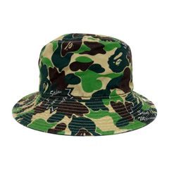 Saint Michael × Bape カモフラージュ バケットハット Saint Michael × Bape カモフラージュ バケットハット A BATHING