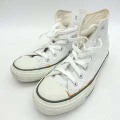 ◇ Θ CONVERSE コンバース 1B907 ALL STAR ハイカット スニーカー サイズ23.0 ホワイト系 レディース E  【1412260009607】