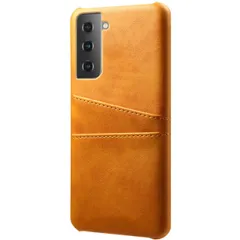 Galaxy S21+ ケース SCG10 ギャラクシーs21プラス  カード収納 レザー スマート ケース 【Color】 キャメル