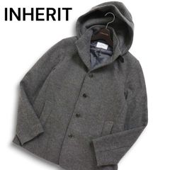 美品】HERILL ヘリル ダッフルコート size3 ナチュラル（ブラウン