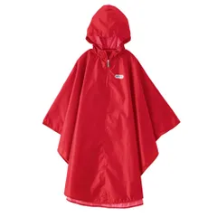 ☆ レッド ☆ 140 ☆ Outdoor Products キッズポンチョ #05002277 #05002112 #0500218 レインコート ポンチョ レインポンチョ キッズ カッパ 合羽 定番 かっぱ レインウェア 雨具 コンパクト 撥水加工 通学