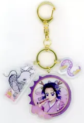 【中古】キーホルダー 胡蝶しのぶ 「鬼滅の刃 アニメ伍周年記念祭～後夜祭～ in ufotable Cafe×マチ★アソビCAFE×ufotable DINING 辰年ランダムコンビチャーム」