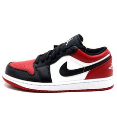 【楠本質店/元住吉】未使用品　ナイキ/NIKE　エアジョーダン1 ロー　ブレッドトゥ　ジムレッド/ホワイト-ブラック　サイズ：US8 (JP26.0cm)　553558 612【中古】