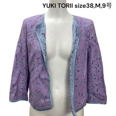ユキ トリイ YUKI TORII ジャケット ブルゾン 長袖 刺繍 レース