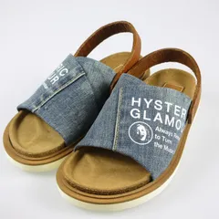 ヒステリックグラマースタッズ付き黒サンダル レザー　27cm 美品！ シューズ | HYSTERIC GLAMOUR ONLINE STORE ヒステリック