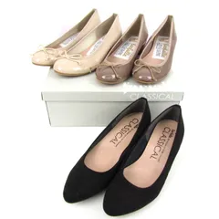 ファルファーレ バレエシューズ パンプス 3点セット 21.5-22.5cm(34 35) 靴 ブランド まとめて レディース farfalle 【中古】