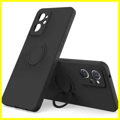 For OPPO Reno7 A/OPPO Reno9 A ケース リング付き[Gosento] OPPO Reno 9A リング スマホケース 携帯ストラップ スマホリング リング付きケース かわいい スマホ 落下防止 | バンカーリング カバー スマホカバ